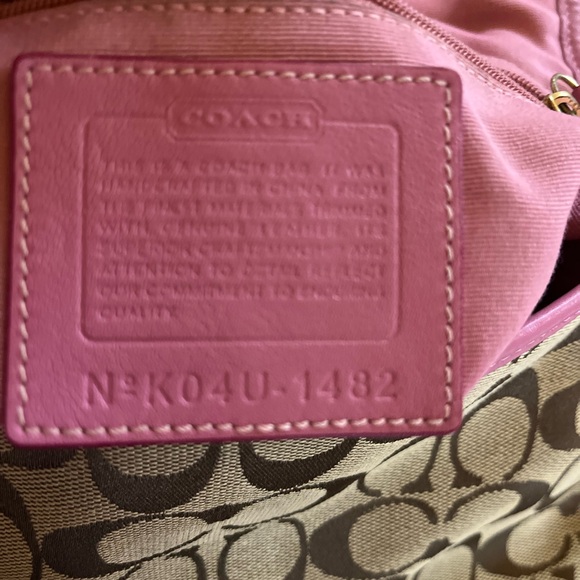 Coach Soho Pink Suede - Picture 11 of 15